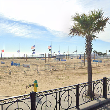 Myrtle Beach Sand Volleyball Courts on the Boardwalk