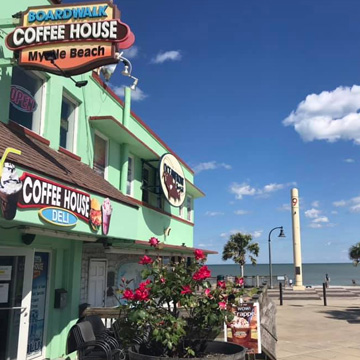 Boardwalk Coffee House, Myrtle Beach, SC