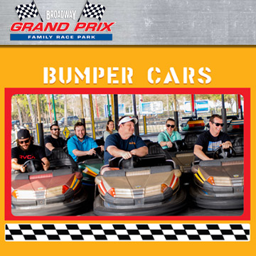 Bumper Cars at Broadway Grand Prix, Myrtle Beach SC