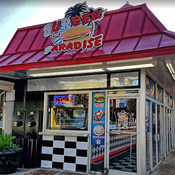 Burger Paradise, Myrtle Beach, SC Boardwalk Restaurant