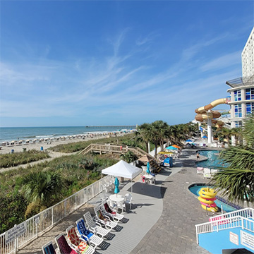 Crown Reef Beach Resort and Waterpark in Myrtle Beach, SC