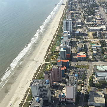 Helicopter Adventures, Boardwalk Ride Tour, Myrtle Beach SC