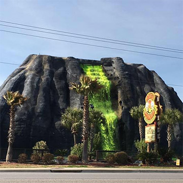 Molten Mountain Mini Golf Course, Myrtle Beach SC