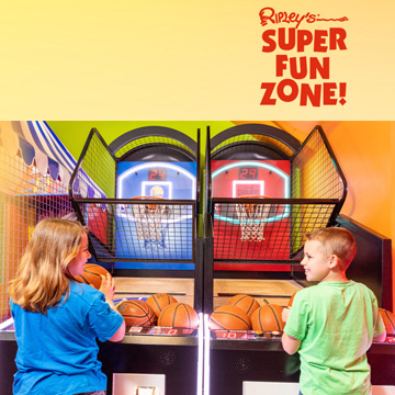 Super Fun Zone Attraction at Ripley's Myrtle Beach