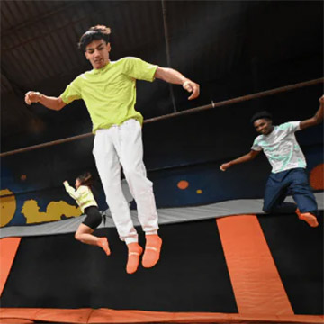 Wipe Out at Sky Zone Myrtle Beach, SC